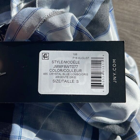 Jones New York Women's Flannel Shirttail NEW - Picture 3 of 4